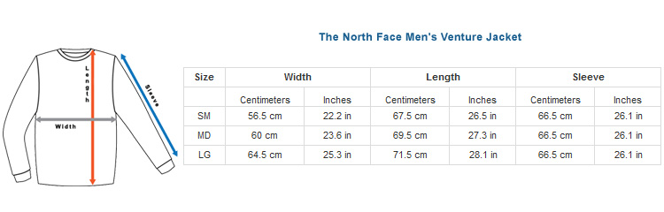 the north face mens venture jacket tactical asia philippines north face jacket size chart